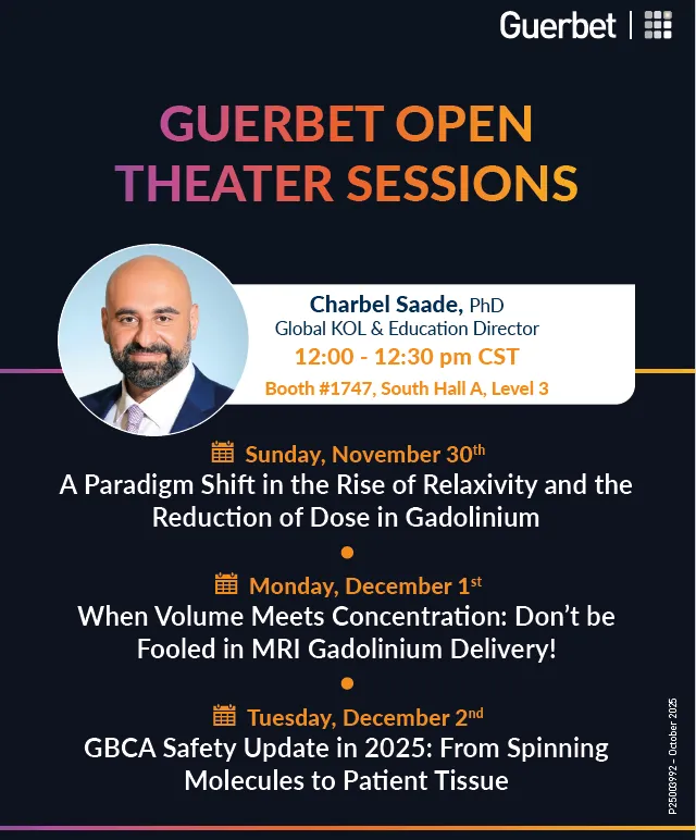 Charbel Saade Open Theater Session RSNA 2025